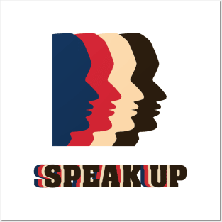 Speak up Solidarity Equality Movement Posters and Art